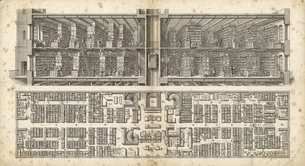 Engraved plate: Floor 909