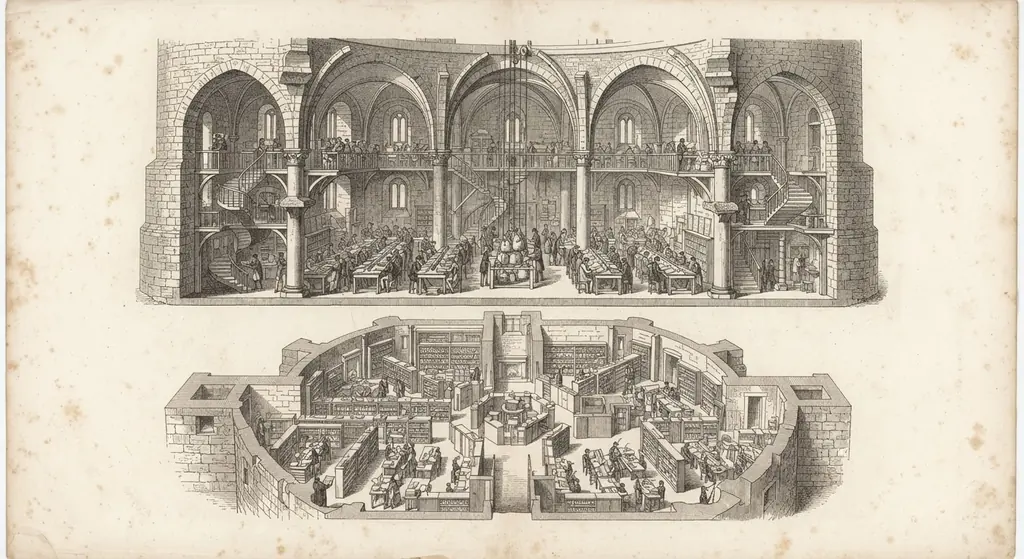 Engraved plate: The Office of Voluntary Correspondence