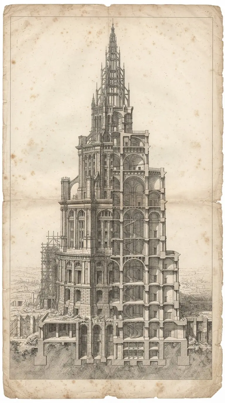 Engraved plate: The Partial Survey